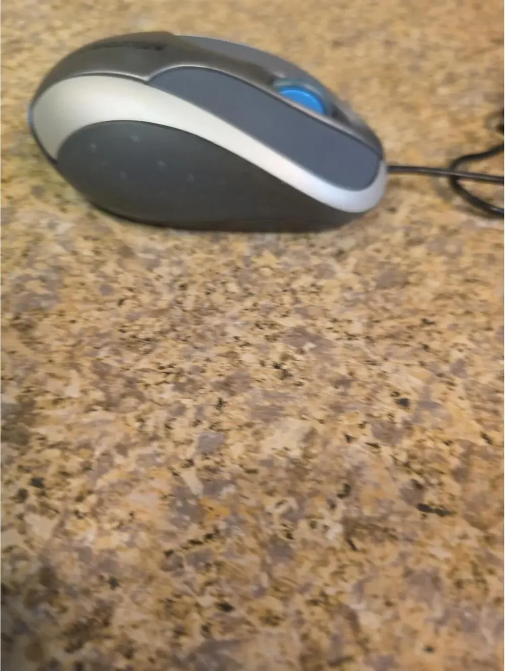 Vintage Microsoft Notebook Optical Mouse 3000 Model 1049 USB Wired - Working